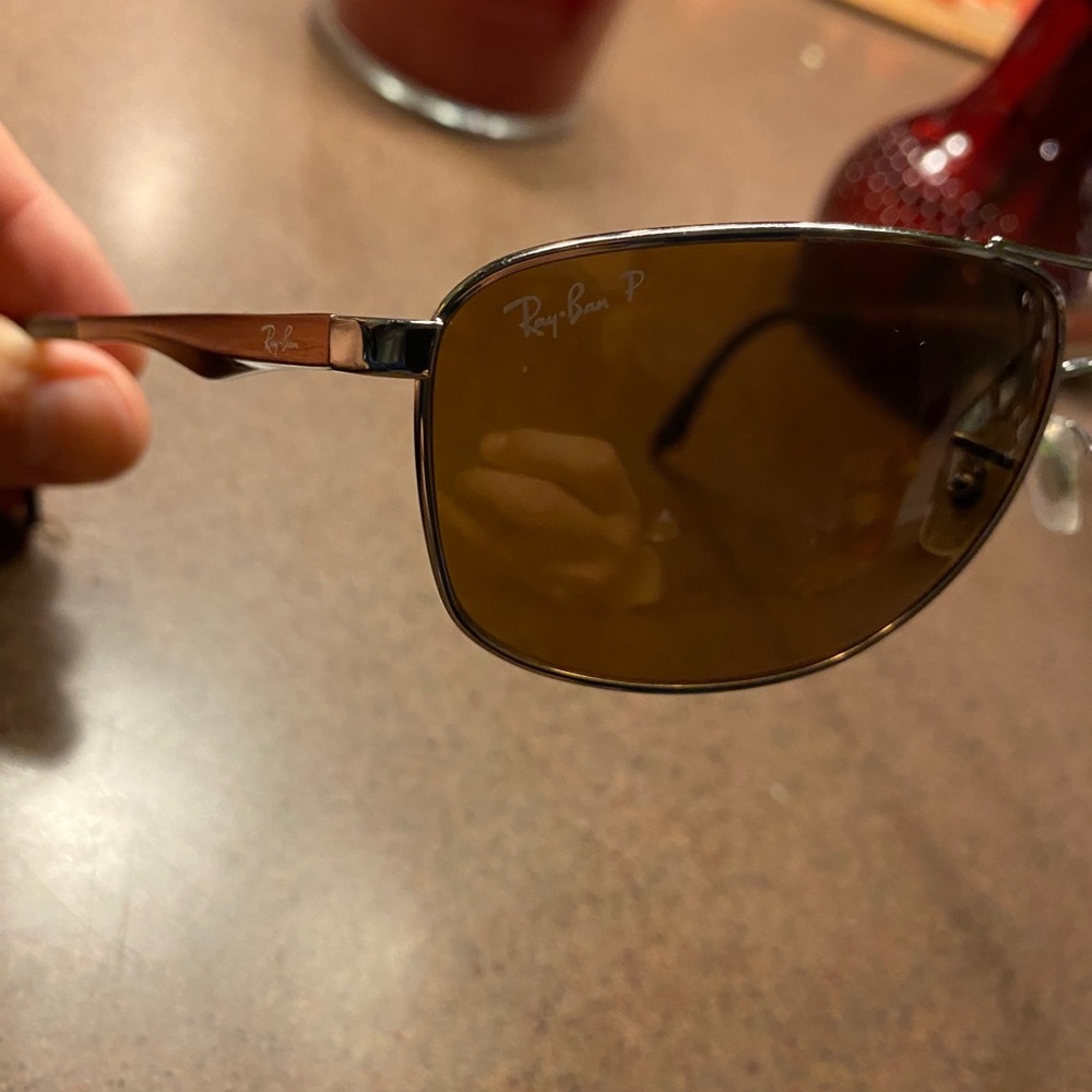 Ray Ban RB3506 Polarized pilot sunglasses